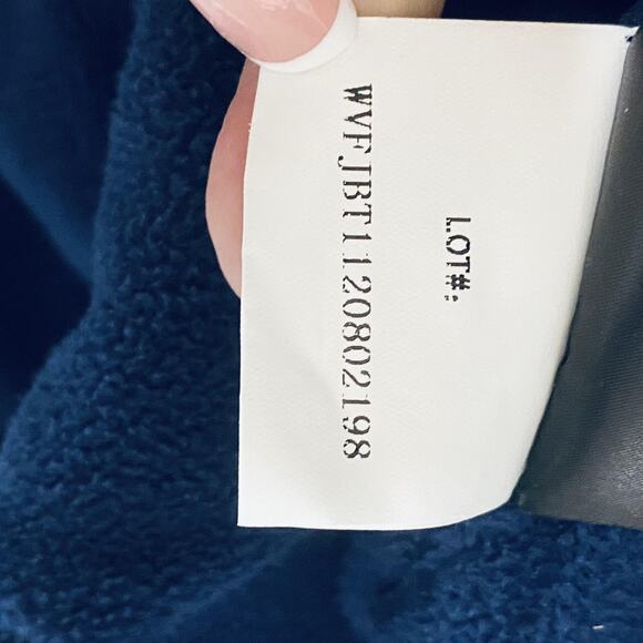 ORORO Heated Vest Womens Large Navy Blue Fleece Lined Battery w USB-C Power Bank - Picture 6 of 13